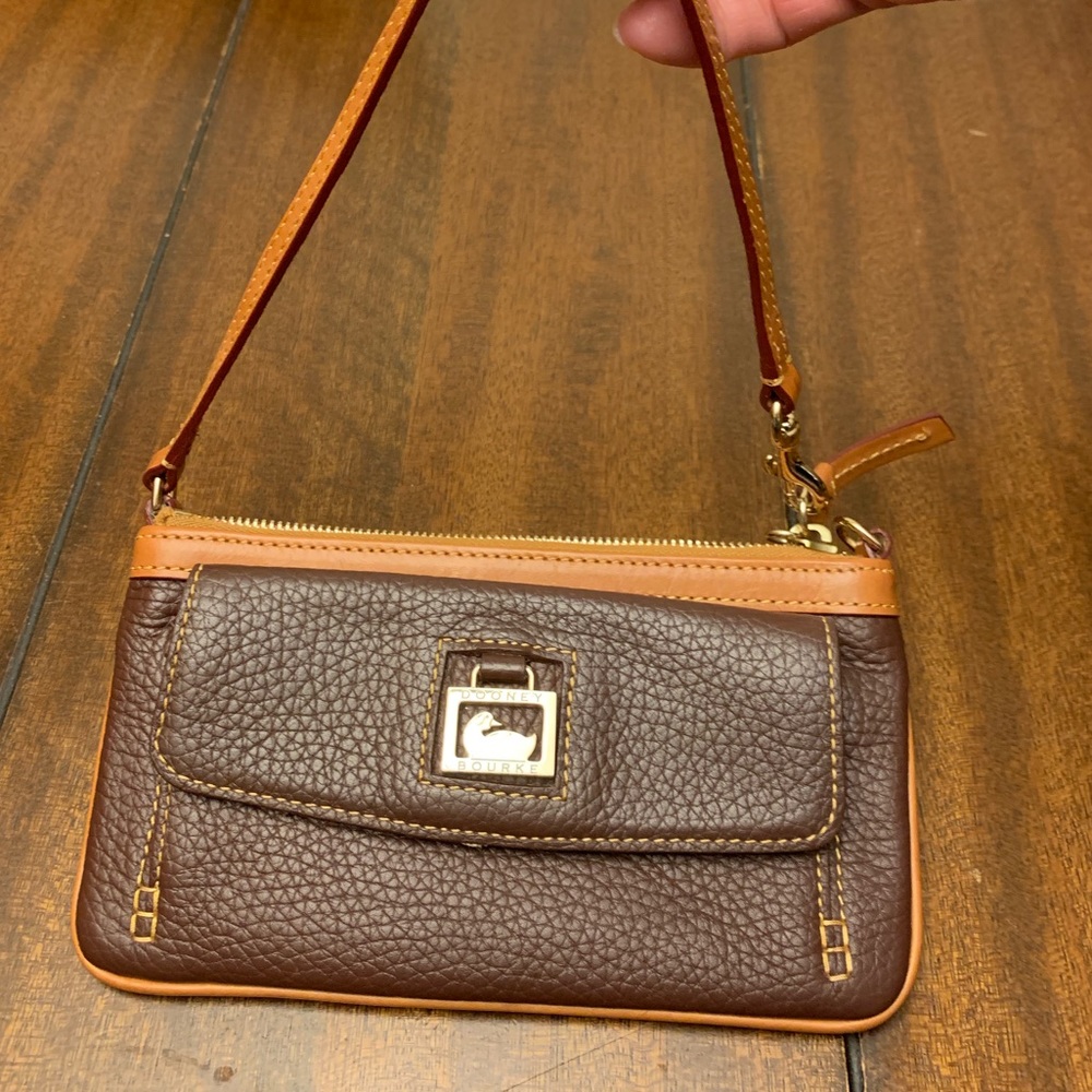 Dooney and Bourke leather wristlet